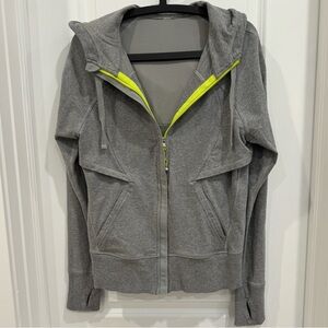 Lululemon Womens Zip Up Jacket With Hood Size 10